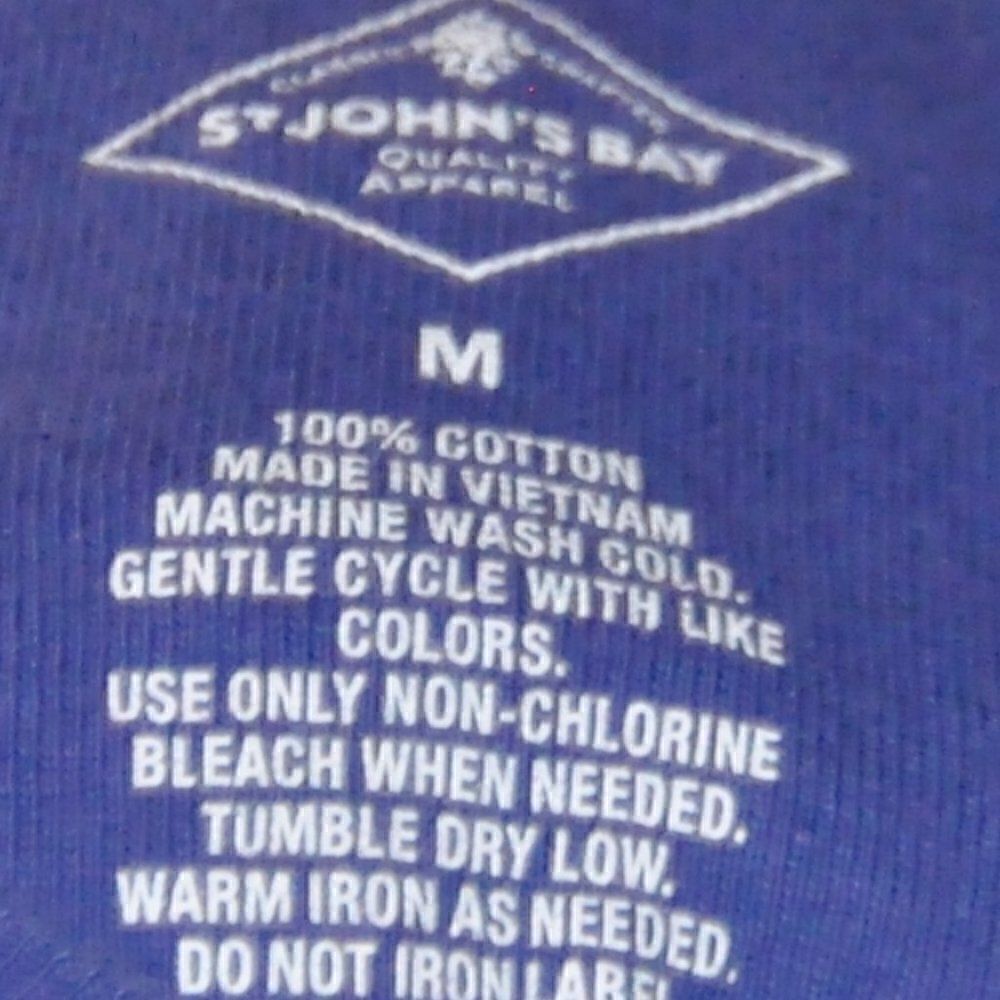 2/$10 St Johns Bay Top Three Quarter Sleeve Medium MUST BUNDLE FOR THIS PRICE - Picture 3 of 3